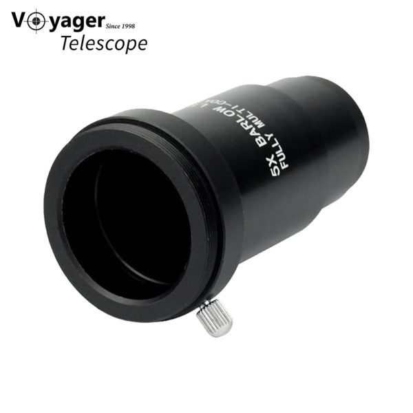 Voyager 1.25 Inch Barlow Lens 5X Magnification - Image 2